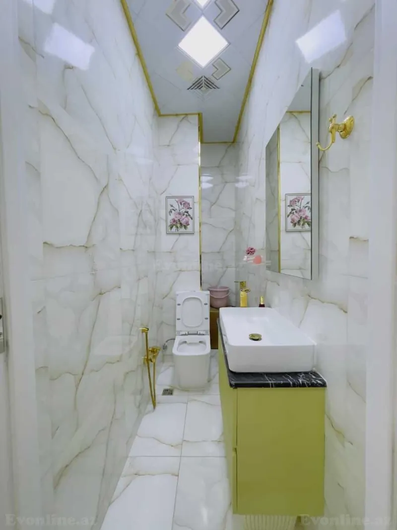 Satılır 4 otaqlı Mənzil Yeni tikili 128 m² Nəriman Nərimanov m. - şəkil 10