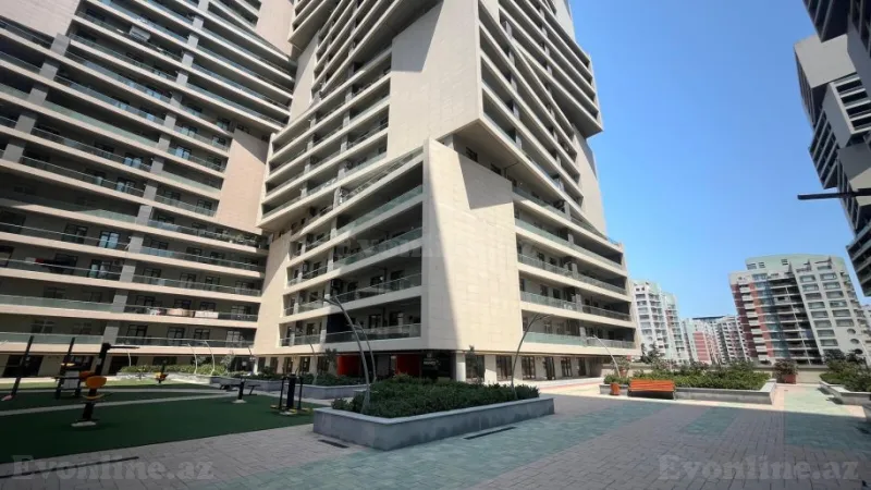 Kirayə verilir 2 otaqlı Mənzil Yeni tikili 105 m² 8 Noyabr m. - şəkil 16