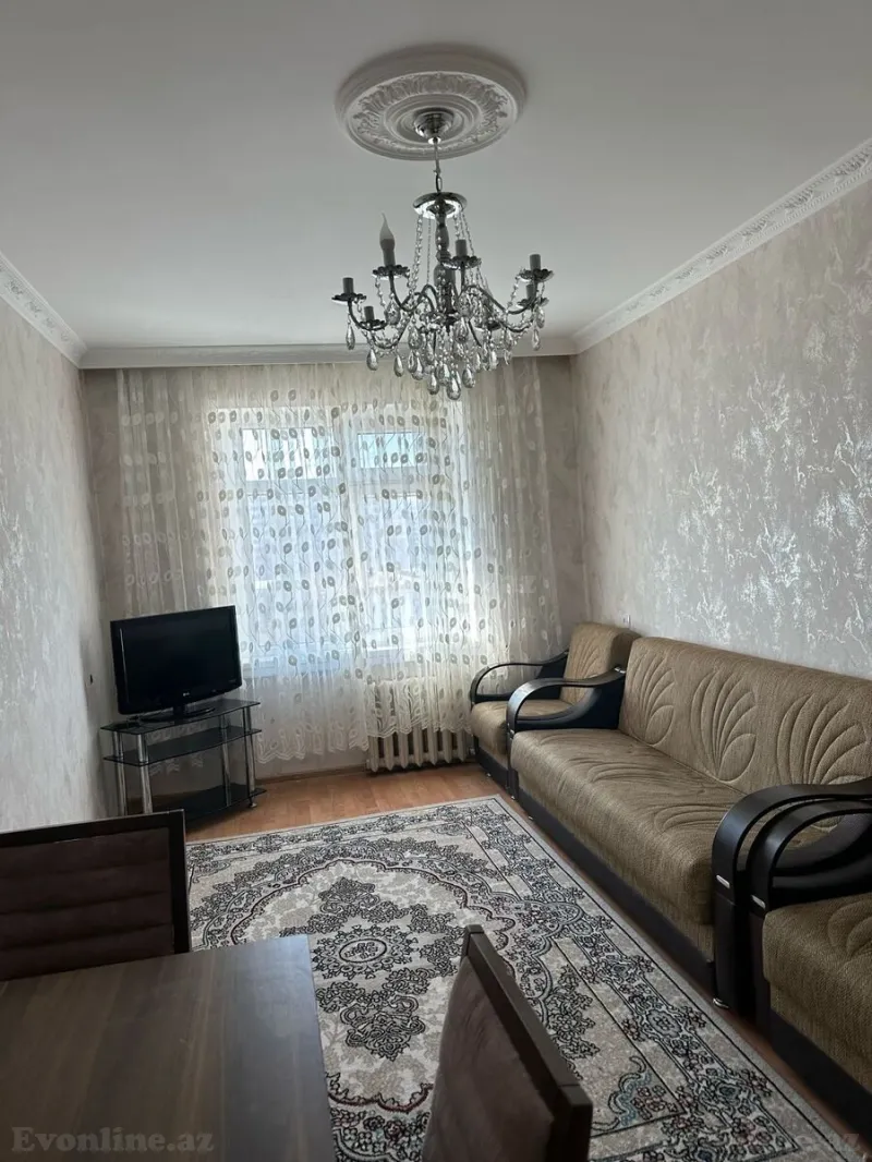 Kirayə verilir 2 otaqlı Mənzil Köhnə tikili 55 m² Keşlə - şəkil 2