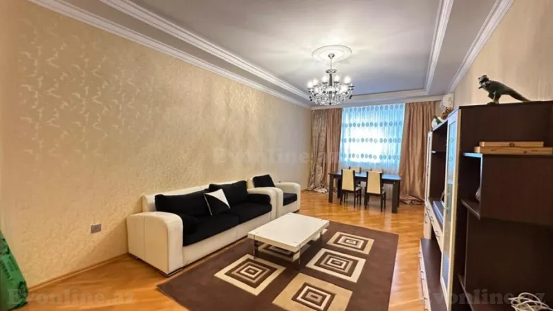 3 otaqlı Mənzil 126 m² Nizami m. Kirayə verilir