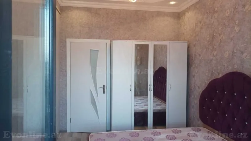 Kirayə verilir 2 otaqlı Mənzil Yeni tikili 60 m² Memar Əcəmi m. - şəkil 3