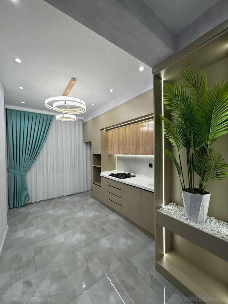 Satılır 2 otaqlı Mənzil Yeni tikili 82 m² Həzi Aslanov m. - şəkil 3