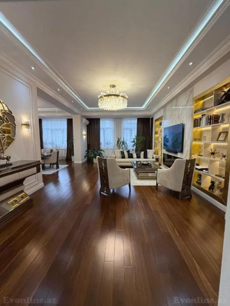 Satılır 4 otaqlı Mənzil Yeni tikili 200 m² Nizami m. - şəkil 3