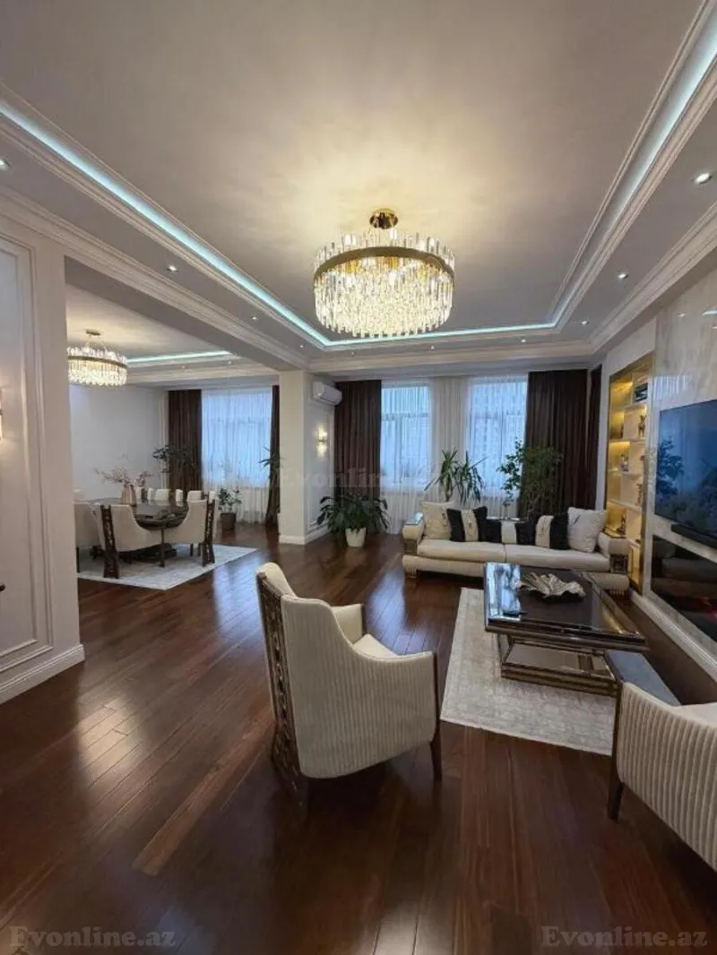 Satılır 4 otaqlı Mənzil Yeni tikili 200 m² Nizami m. - şəkil 5