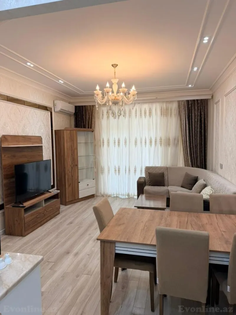 Kirayə verilir 2 otaqlı Mənzil Yeni tikili 70 m² 8 Noyabr m. - şəkil 2