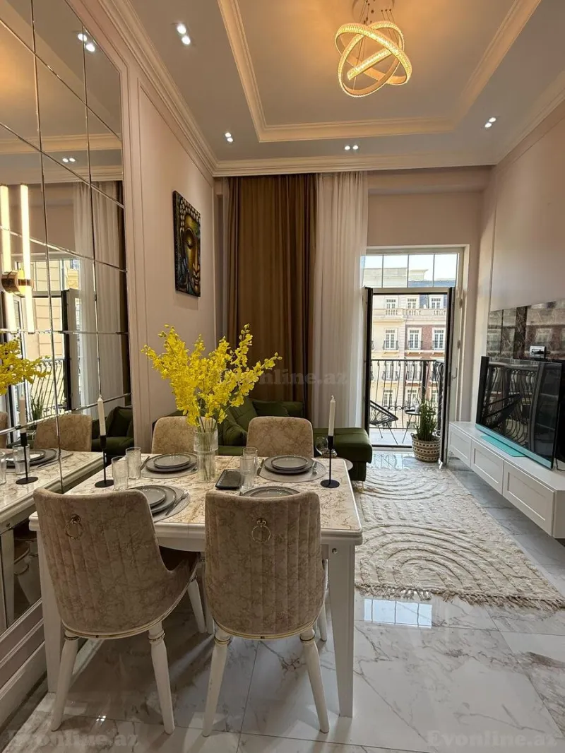 Kirayə verilir 3 otaqlı Mənzil Yeni tikili 66 m² Xətai r. - şəkil 3