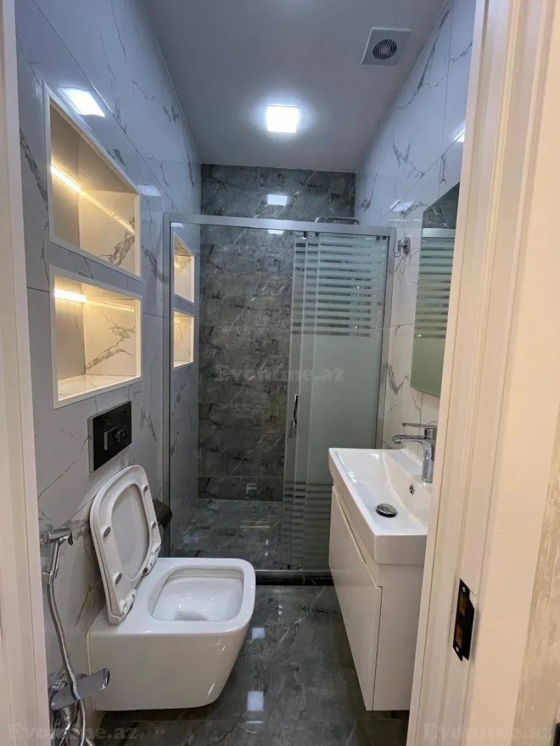 Kirayə verilir 2 otaqlı Mənzil Yeni tikili 60 m² Yasamal - şəkil 9