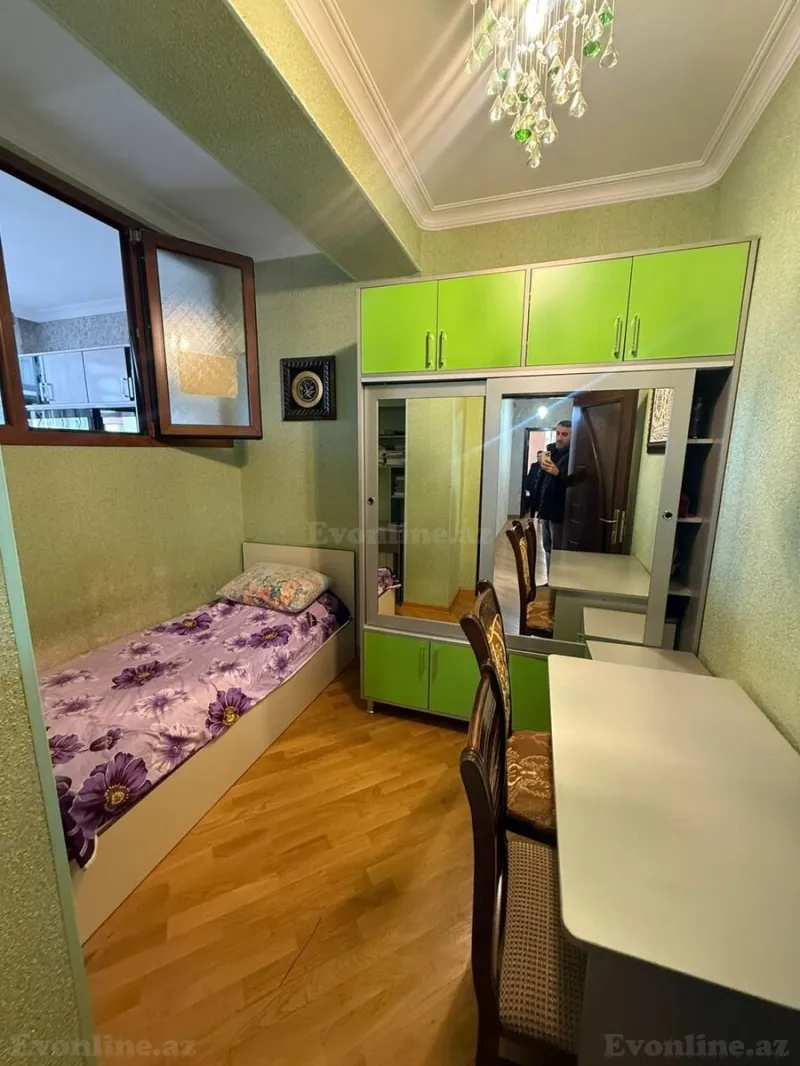 Satılır 4 otaqlı Mənzil Yeni tikili 122 m² Həzi Aslanov m. - şəkil 9