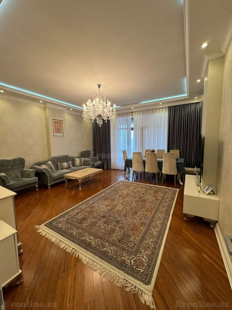 Satılır 3 otaqlı Mənzil Yeni tikili 110 m² İnşaatçılar m. - şəkil 2