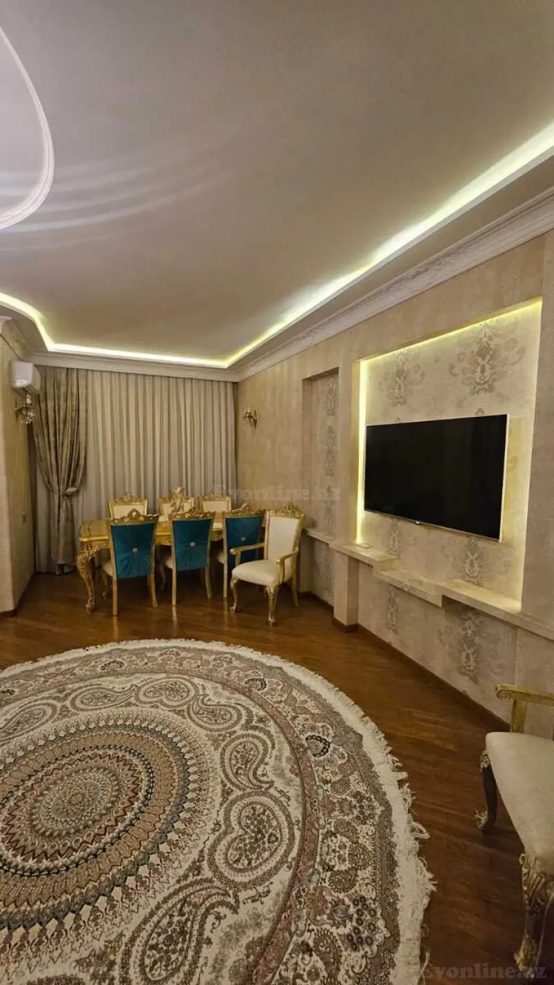 Kirayə verilir 3 otaqlı Mənzil Yeni tikili 135 m² 7-ci mikrorayon - şəkil 2