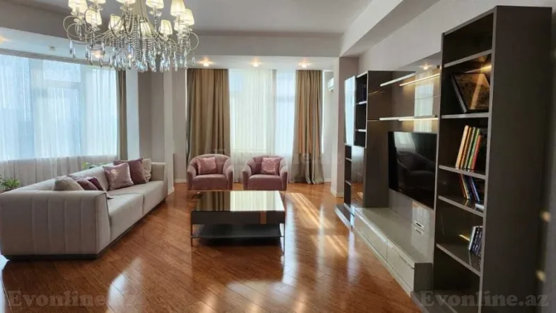 Kirayə verilir 3 otaqlı Mənzil Yeni tikili 160 m² Elmlər Akademiyası m. - şəkil 2