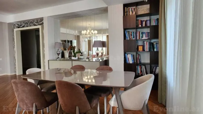 Kirayə verilir 3 otaqlı Mənzil Yeni tikili 160 m² Elmlər Akademiyası m. - şəkil 5