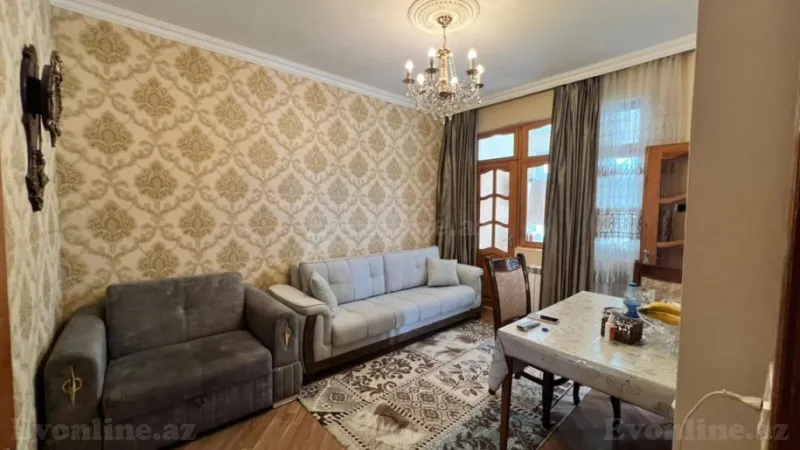 Satılır 2 otaqlı Mənzil Köhnə tikili 50 m² 4-cü mikrorayon - şəkil 2