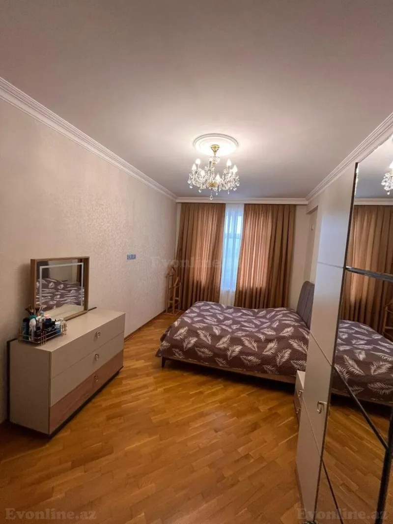 Satılır 3 otaqlı Mənzil Yeni tikili 120 m² Qara Qarayev m. - şəkil 3