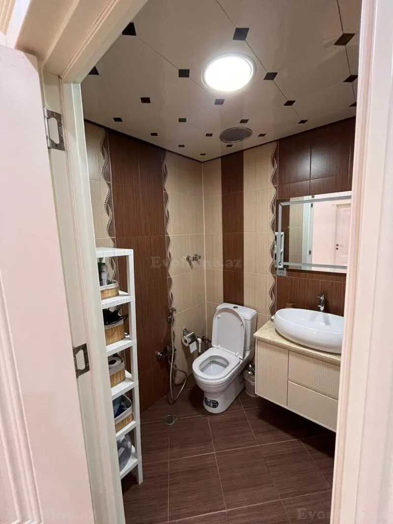 Satılır 3 otaqlı Mənzil Yeni tikili 120 m² Qara Qarayev m. - şəkil 12
