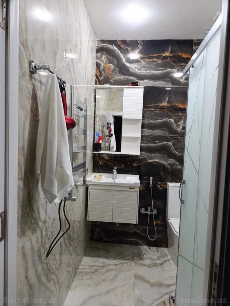 Satılır 2 otaqlı Mənzil Yeni tikili 58 m² 8 Noyabr m. - şəkil 8