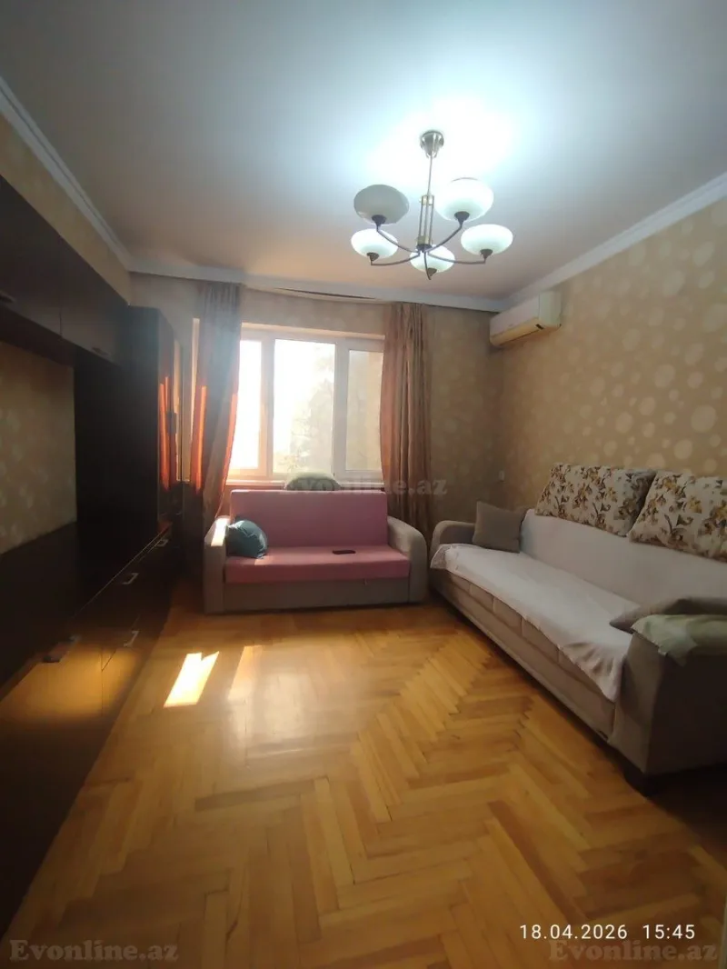 3 otaqlı Mənzil 80 m² Xalqlar Dostluğu m. Kirayə verilir