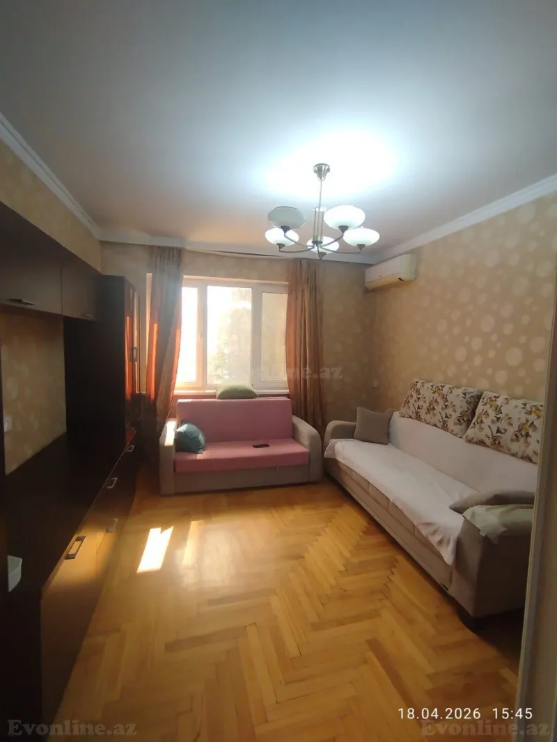 Kirayə verilir 3 otaqlı Mənzil Köhnə tikili 80 m² Xalqlar Dostluğu m. - şəkil 2