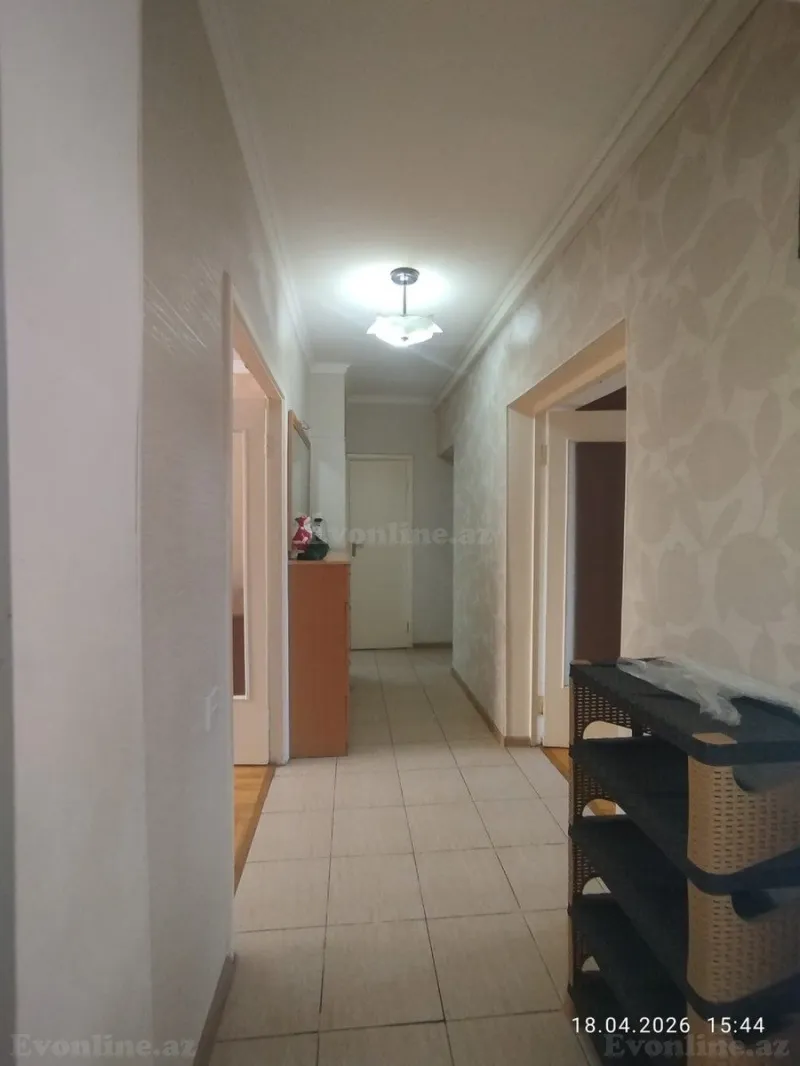 Kirayə verilir 3 otaqlı Mənzil Köhnə tikili 80 m² Xalqlar Dostluğu m. - şəkil 9