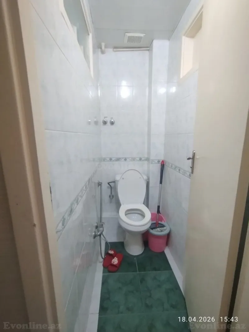 Kirayə verilir 3 otaqlı Mənzil Köhnə tikili 80 m² Xalqlar Dostluğu m. - şəkil 15