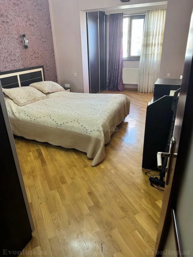 Kirayə verilir 3 otaqlı Mənzil Yeni tikili 120 m² Yasamal - şəkil 2