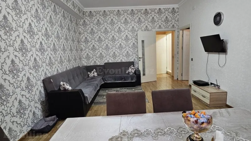 Satılır 2 otaqlı Mənzil Yeni tikili 60 m² Yasamal - şəkil 2