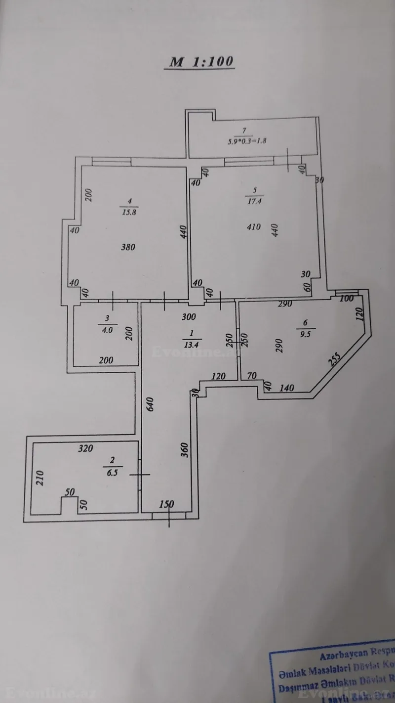 Satılır 2 otaqlı Mənzil Yeni tikili 73 m² Əhmədli - şəkil 8