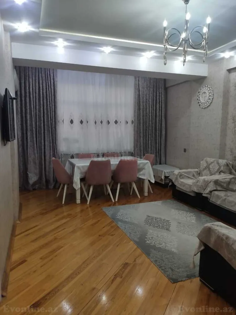 Satılır 1 otaqlı Mənzil Yeni tikili 69.6 m² Qara Qarayev m. - şəkil 6