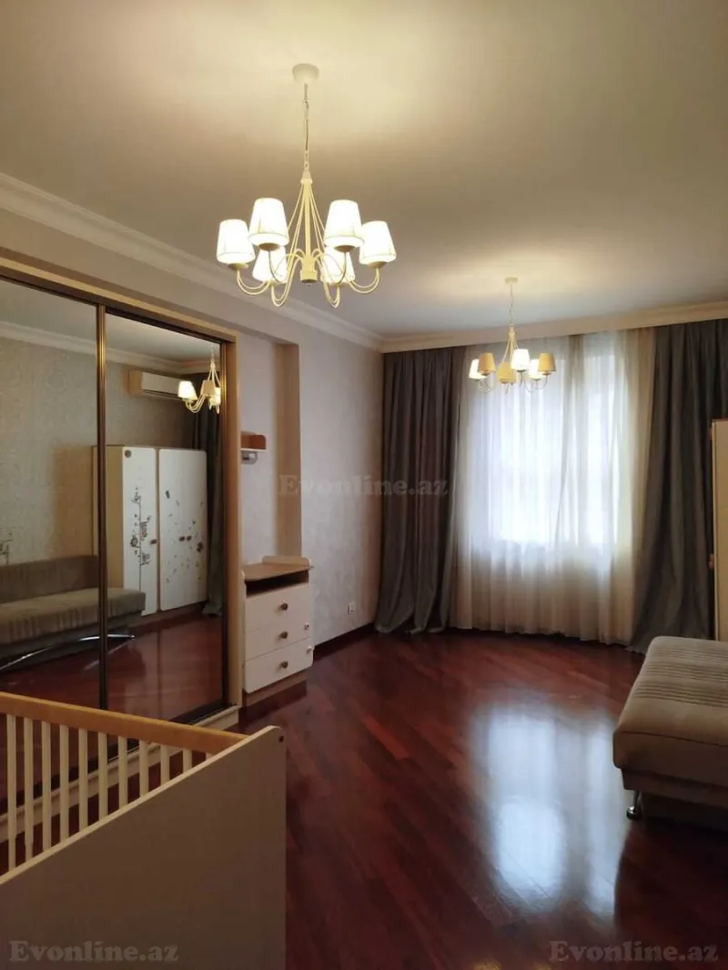 Kirayə verilir 3 otaqlı Mənzil Yeni tikili 140 m² Gənclik m. - şəkil 9