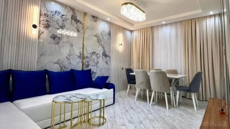 3 otaqlı Mənzil 80 m² 9-cu mikrorayon Satılır