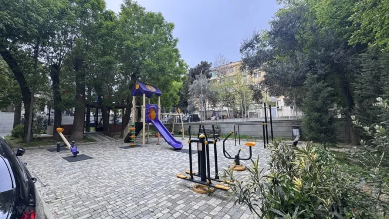Kirayə verilir 3 otaqlı Mənzil Köhnə tikili 80 m² Nəsimi r. - şəkil 5