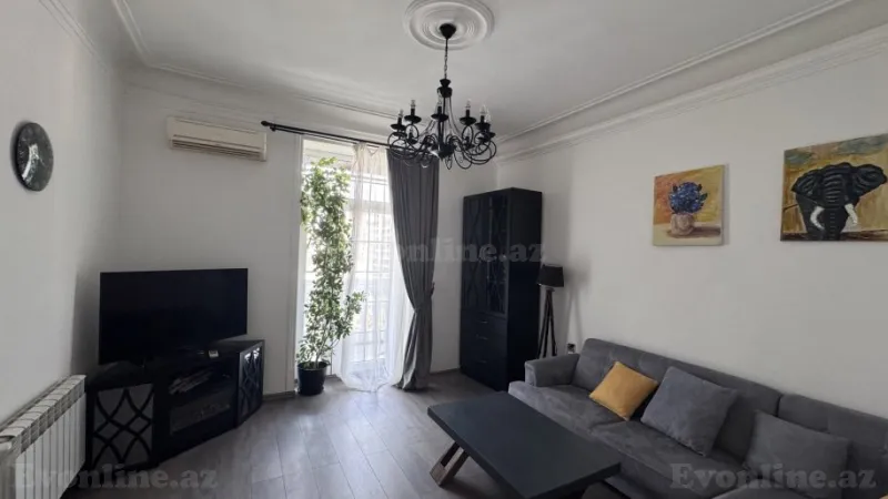 Kirayə verilir 3 otaqlı Mənzil Köhnə tikili 80 m² Nəsimi r. - şəkil 14