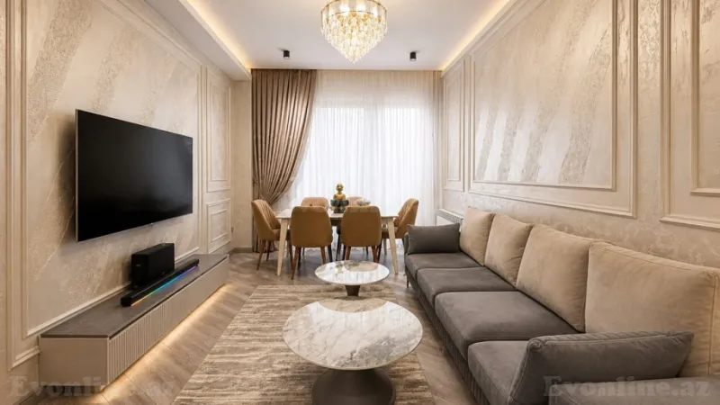 Satılır 3 otaqlı Mənzil Yeni tikili 114 m² Biləcəri - şəkil 3