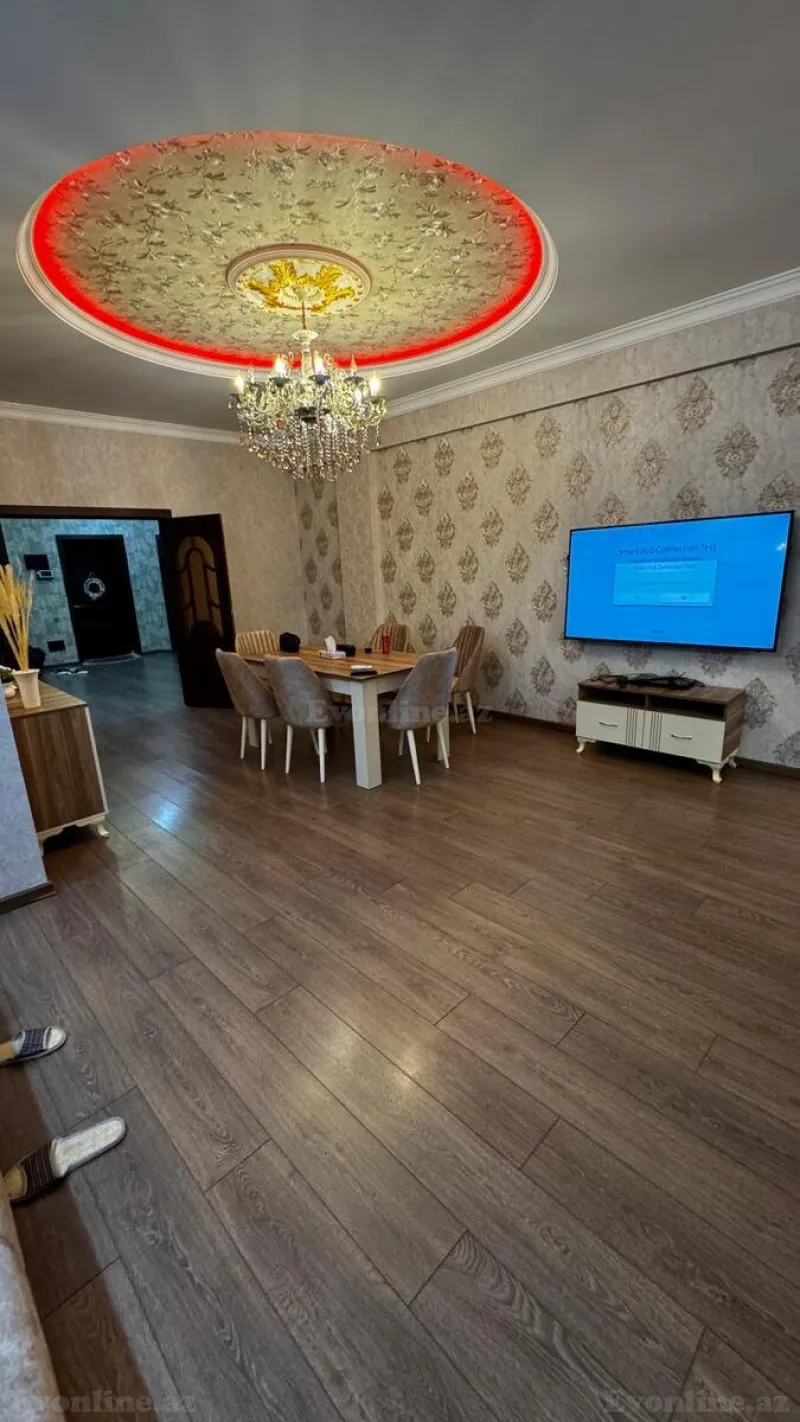 Kirayə verilir 3 otaqlı Mənzil Yeni tikili 130 m² Həzi Aslanov - şəkil 3