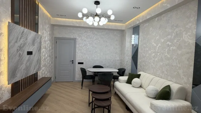 Satılır 2 otaqlı Mənzil Yeni tikili 55 m² Həzi Aslanov m. - şəkil 4