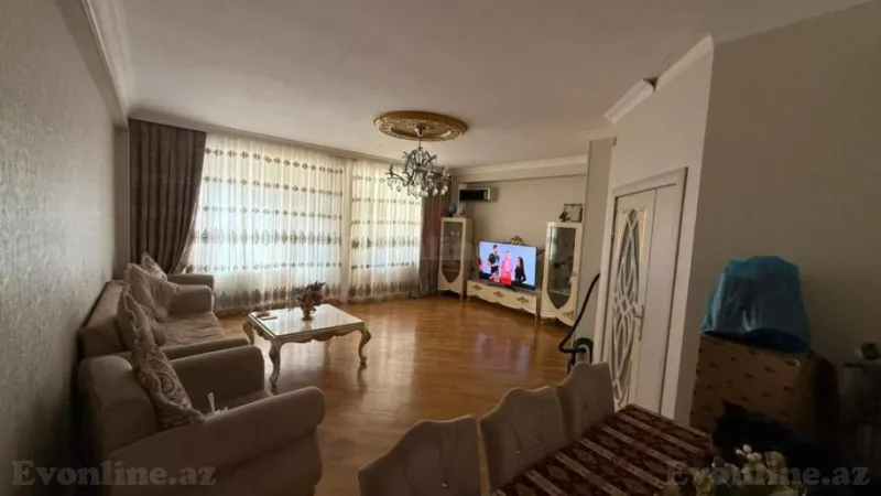 Satılır 4 otaqlı Mənzil Yeni tikili 133 m² İnşaatçılar m. - şəkil 3