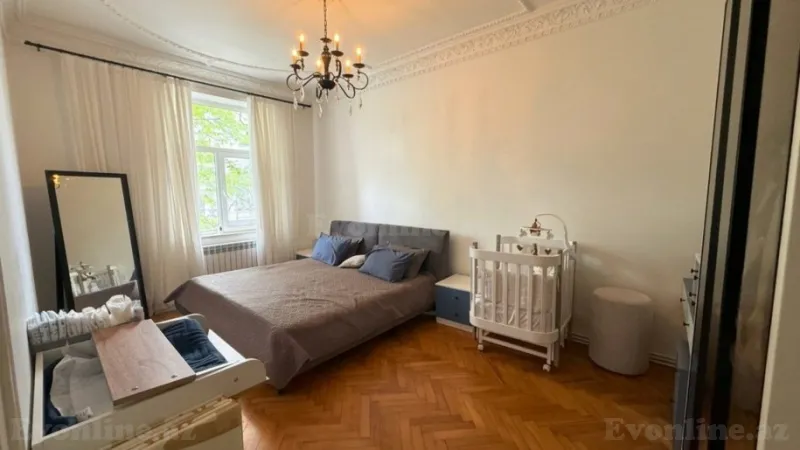 Satılır 3 otaqlı Mənzil Köhnə tikili 85 m² Nizami m. - şəkil 3