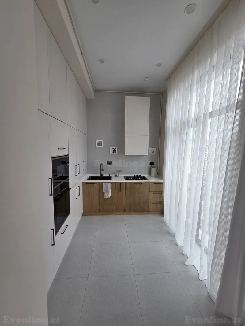 Kirayə verilir 4 otaqlı Mənzil Yeni tikili 130 m² Nəsimi r. - şəkil 5