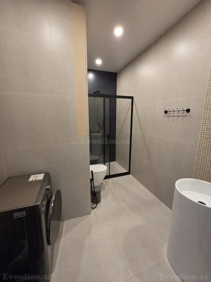 Kirayə verilir 4 otaqlı Mənzil Yeni tikili 130 m² Nəsimi r. - şəkil 14