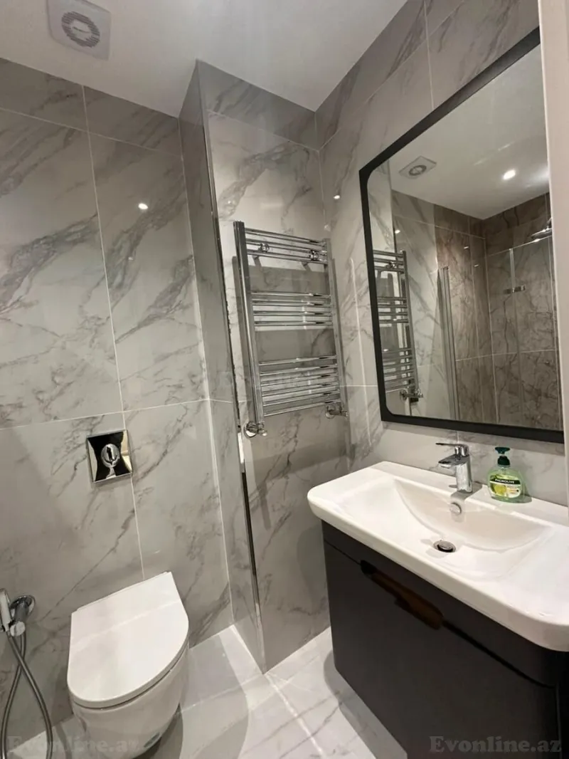 Kirayə verilir 2 otaqlı Mənzil Yeni tikili 50 m² Yasamal r. - şəkil 7