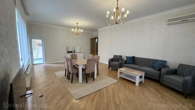 Kirayə verilir 3 otaqlı Mənzil Yeni tikili 150 m² Nizami m. - şəkil 3