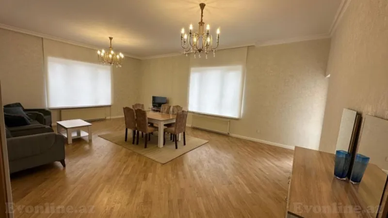 Kirayə verilir 3 otaqlı Mənzil Yeni tikili 150 m² Nizami m. - şəkil 4