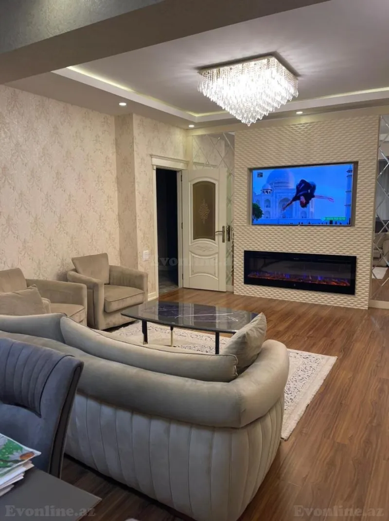Kirayə verilir 5 otaqlı Mənzil Yeni tikili 205 m² Xətai m. - şəkil 3
