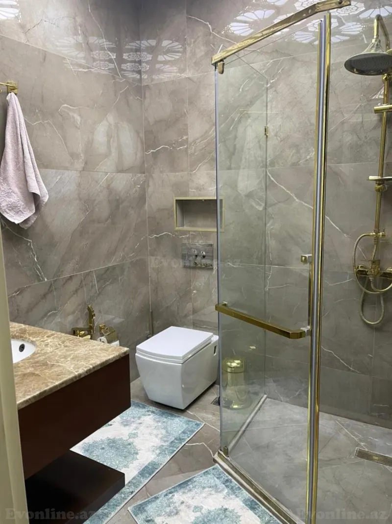 Kirayə verilir 5 otaqlı Mənzil Yeni tikili 205 m² Xətai m. - şəkil 15