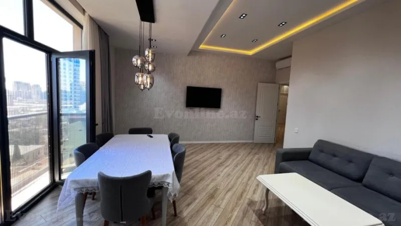 Kirayə verilir 3 otaqlı Mənzil Yeni tikili 124 m² 28 May m. - şəkil 2
