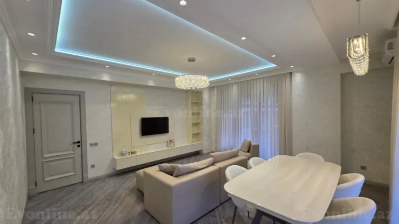 Kirayə verilir 3 otaqlı Mənzil Yeni tikili 130 m² Xətai m. - şəkil 3