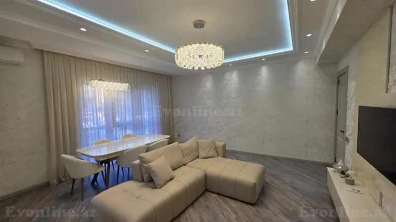 Kirayə verilir 3 otaqlı Mənzil Yeni tikili 130 m² Xətai m. - şəkil 4