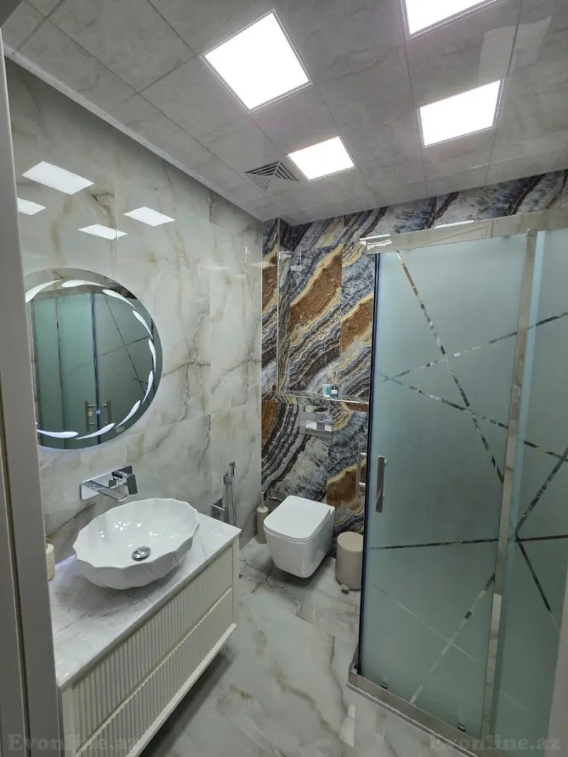 Kirayə verilir 3 otaqlı Mənzil Yeni tikili 130 m² Xətai m. - şəkil 20
