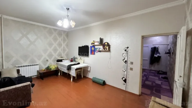 Satılır 2 otaqlı Mənzil Köhnə tikili 55 m² Gənclik m. - şəkil 2