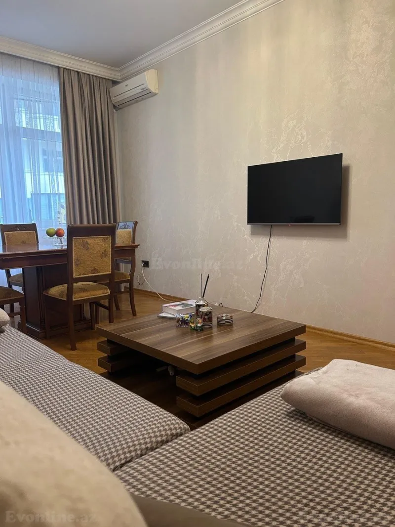 Kirayə verilir 2 otaqlı Mənzil Yeni tikili 90 m² Xətai m. - şəkil 2